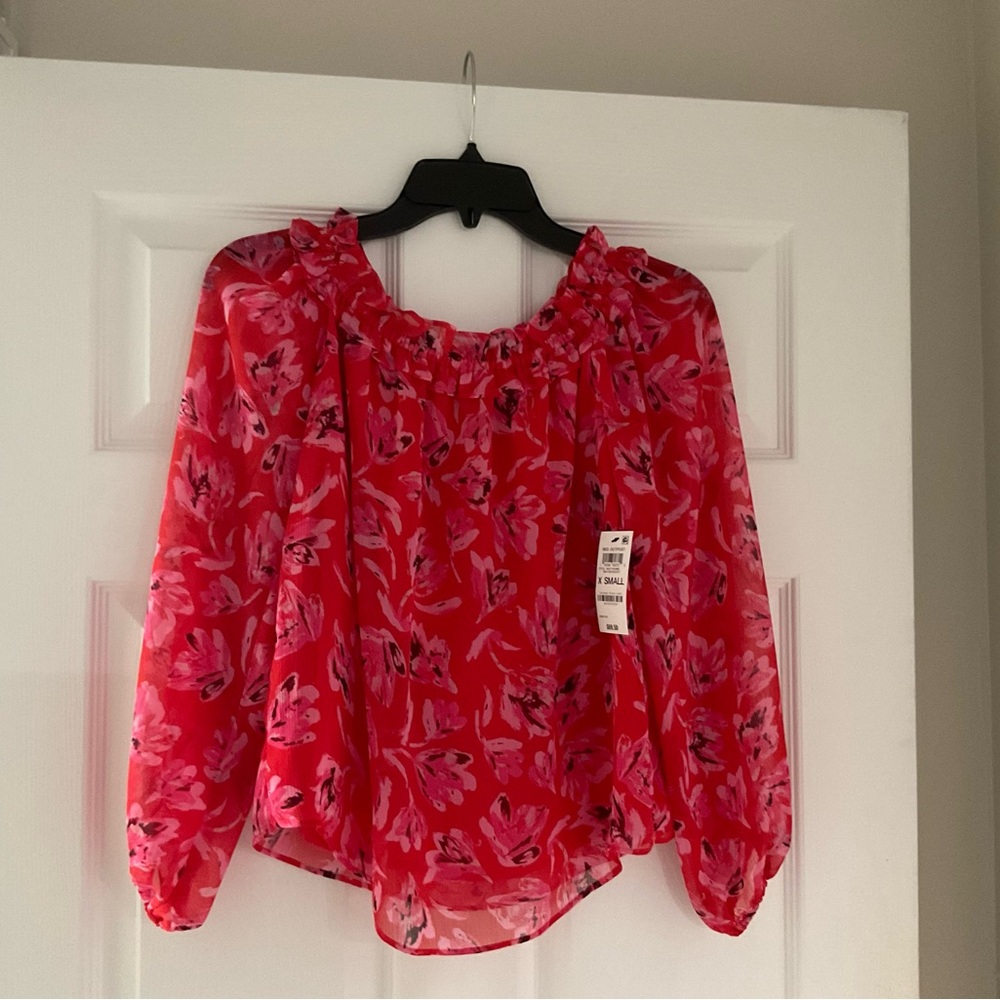 INC off shoulder top